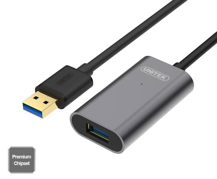 C&#225;p nối d&#224;i USB 5m c&#243; IC Unitek Y-C271 HK